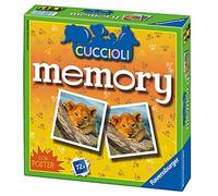 Ravensburger - Memory® Cuccioli, 72 Tessere, Gioco da Tavolo, 4+ Anni
