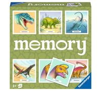 Ravensburger Gioco educativo Grand Memory Dinosaurs 64 tessere 3+ anni Multicolore