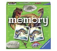 Ravensburger - Memory® Dinosauri, 72 Tessere, Gioco Da Tavolo, 4+ Anni