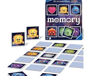 Ravensburger - Memory® Emotions, Gioco Da Tavolo, Memory Gioco per Bambini 3 Anni o più, 64 carte, 2 a 8 giocatori, Versione italiana