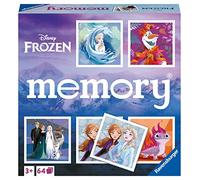 Ravensburger - memory® versione frozen, 64 tessere, gioco da tavolo, 3+ anni