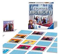 Ravensburger - Memory Frozen II, Gioco da Tavolo Bambini 3+ | Memory Frozen II con 48 carte, gioco per bambini dai 3 anni e per 2-6 giocatori. Ideale da giocare in famiglia.