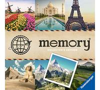 Ravensburger - Memory® Gioco per Bambini, Viaggi Collector's Edition, Giochi bambina 3 anni e Adulti, Regali Festa della Mamma Originali, 64 carte, 2 a 8 giocatori