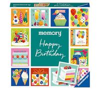 Ravensburger Moments Memory 22399-24 Coppie di Biglietti Colorati, Multicolore, 22399