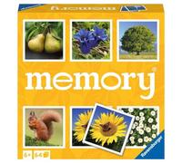 MEMORY ravensburger NATURA divertente CLASSICO gioco di società 32 COPPIE età 3+