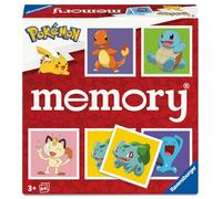 Ravensburger - Memory Pokemon | Giochi Da Tavola | Memory Gioco Per Bambini Di 3 Anni O Piú | Pokemon Card Gioco In Scatola | Regalo Bambino 3 Anni Maschio