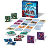 Ravensburger - Memory Spider-Man | Gioco di Memoria 3+, 2-6 Giocatori | Memory Spider-Man con 48 tessere e 24 coppie da abbinare. Gioco di memoria per bambini dai 3 anni, per 2-6 giocatori.