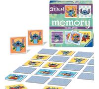 Ravensburger - Memory Stitch | Gioco Bambino 6 Anni O Più Memory | Giochi Stitch
