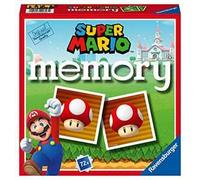 RAVENSBURGER - MEMORY VERSIONE SUPER MARIO, 72 TESSERE, GIOCO DA TAVOLO, 4+ ANNI