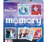 Ravensburger - memory® versione frozen, 64 tessere, gioco da tavolo, 3+ anni