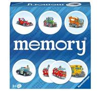 Ravensburger - Memory® Versione Veicoli, 64 Tessere, Gioco Da Tavolo, 3+ Anni