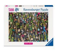 Ravensburger Mercato galleggiante Indonesia Puzzle da 500 pezzi per adulti