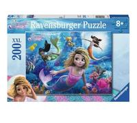 Ravensburger – Puzzle per bambini Mermaid Magic XXL 200 pezzi 49 x 36 cm 8+ anni