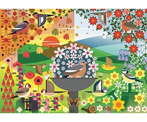 Ravensburger Mi piacciono Gli Uccelli - Puzzle 1000 Pezzi di Birdie Seasons