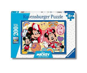 Ravensburger - Mickey And Minnie, Puzzle Educativo 8+ Anni, 200 Pezzi XXL | Puzzle XXL da 200 pezzi di Mickey And Minnie, educativo e divertente, ideale come regalo originale per bambini dagli 8 anni.