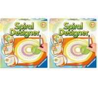 Ravensburger Midi Spiral Designer, Giochi Creativi, Gioco per Bambini, Mandala, età Raccomandata 6+, 29774 (Confezione da 2)