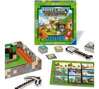 Ravensburger - Minecraft Builders & Biomes Junior, Gioco cooperativo per Bambini di 5+ Anni per 2-4 Persone, Versione Italiana