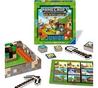 Ravensburger - Minecraft Builders & Biomes Junior, Gioco cooperativo per Bambini di 5+ Anni per 2-4 Persone, Versione Italiana