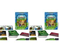 Ravensburger - Minecraft Explorers, Gioco da tavolo 8+, 1-4 giocatori (Confezione da 2)