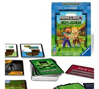 Ravensburger - minecraft explorers, gioco di carte per tutta la famiglia, da 1 a 4 giocatori, 8+ anni