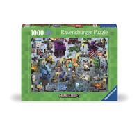 RAVENSBURGER Minecraft Mobs Puzzle licenziato 1000 pz Puzzle