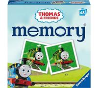 Ravensburger - Mini Memory Thomas & Friend, Gioco Memory per Famiglie, 48 Tessere, Età Raccomandata 3+