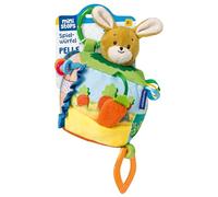 Ravensburger ministeps 4584 Gioco a Forma di Pelle, Morbido cubo con Pellicola scoppiettante e massaggiagengive, Giocattolo per Bambini dai 6 Mesi in su, 2004584