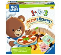 Ravensburger Ministeps 4586 1,2,3 Pizzabäckerei - Impara a Zählen Spielzeug ab 2 Jahren