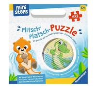 Ravensburger ministeps 4589 - Puzzle con pettegolezzi, per attività all'Aria Aperta e da Bagno, Giocattolo a Partire da 1 Anno, con Pratica Tasca a Rete