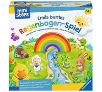 Ravensburger Ministeps Emils-Gioco colorato Arcobaleno per Imparare i Colori, dai 2 Anni Bianco, 04582
