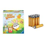 Ravensburger Mio Primo Lotti Karotti, 18+ mesi, & Batterie AAA Alcaline Amazon Basics 12 pz, 10 anni