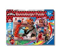 Ravensburger - Miraculous, Puzzle Bambini 5+ Anni, Con 3 Puzzle Da 49 Pezzi | Include 3 puzzle da 49 pezzi di Miraculous, giochi educativi e divertenti, ideali come regalo per ogni occasione dai 5 anni.