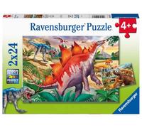 Puzzle Mondo dei Dinosauri 2x24 Pezzi
