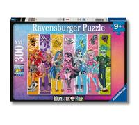 Ravensburger - Puzzle XXL Monster High | Puzzle 9 Anni In Su | Puzzle Bambini Da 300 Pezzi In Regalo | Regalo Bambino 9 Anni 49 X 36 Cm | Puzzles Ravensburger