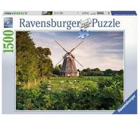 Puzzle 1500 Pz Pezzi Mulino a Vento sul Mar Baltico New by Ravensburger