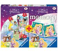 Ravensburger - Multipack Memory® e Puzzle di Disney Princess, Puzzle e Gioco per Bambini, Età Raccomandata 4+, 20864 7, Multicolore