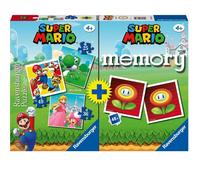 RAVENSBURGER MULTIPACK SUPER MARIO, PUZZLE E MEMORY