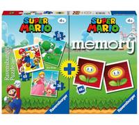 Ravensburger - Multipack Super Mario, 2 Giochi per Tutta la Famiglia, 2-8 Giocatori, Idea Regalo per Bambini 4+ Anni, Edizione in Italiano