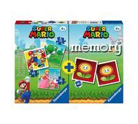 RAVENSBURGER MULTIPACK SUPER MARIO, PUZZLE E MEMORY