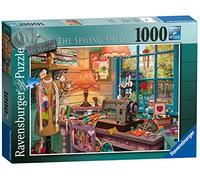 Ravensburger My Haven No. 4 The Sewing Shed - Puzzle da 1000 Pezzi, per Adulti e Bambini dai 12 Anni in su