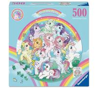 Ravensburger - My Little Pony Round 500 Pezzi | Puzzle Per Adulti 500 Pezzi | Puzzle Adulti E Bambini Dai 14 Anni In Su | Misure 52x52 | Idee Regalo