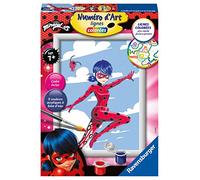 Ravensburger- Numéro d'art-Petit Tales of Cat Noir Miraculous Ladybug Hobby Creativo, Colore Colorati, Taglia Unica, 4005556285099