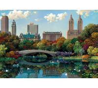 Ravensburger Ny Central Parkbow Bridge Puzzle 1000 Pieces Multicolor Bambini