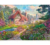 Ravensburger Oak Tree Cottage 1000p (12001571) Puzzle Multicolor Bambini
