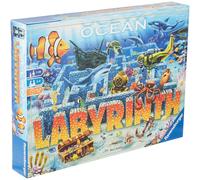 Ravensburger Ocean Labyrinth, gioco da tavolo per famiglie per bambini e adulti dai 7 anni in su, facile da imparare e da giocare, con un ottimo