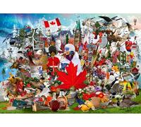 Ravensburger Oh Canada! 12001006 - Puzzle da 1000 pezzi per adulti, realizzato a mano, realizzato in Germania, ogni pezzo si adatta perfettamente