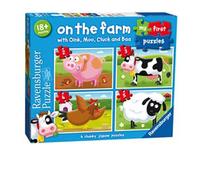 Ravensburger On The Farm My First Puzzle Fattoria