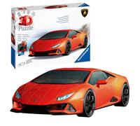 Ravensburger Orange Lamborghini Huracan 3D Jigsaw Puzzle for Kids and Adults Age