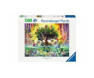 Ravensburger originale Un puzzle di qualità l'unicorno del lago e i su