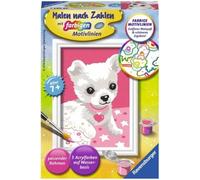 Ravensburger Painting by Numbers con Linee Colorate - Chihuahua (CONFEZIONE E ISTRUZIONI IN TEDESCO) - 1 pz.